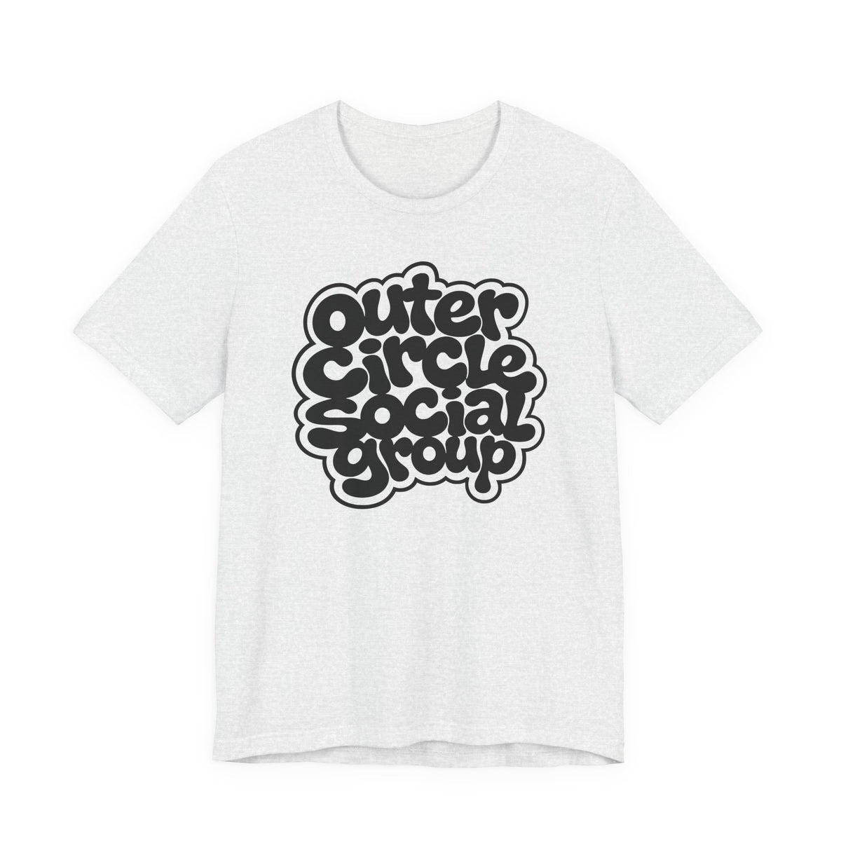 Outer Circle Social Group T-Shirt — Bubble