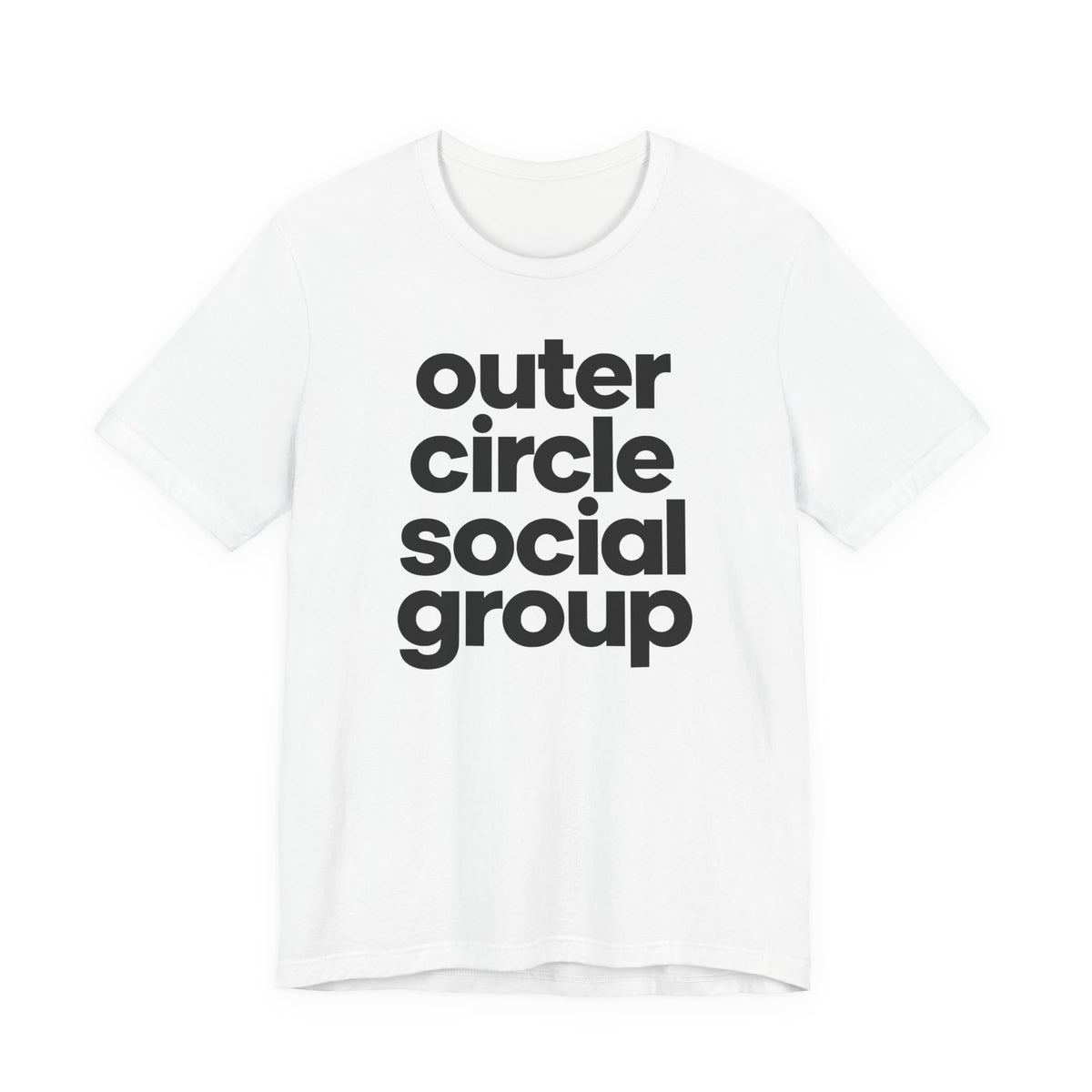 Outer Circle Social Group T-Shirt — Modern