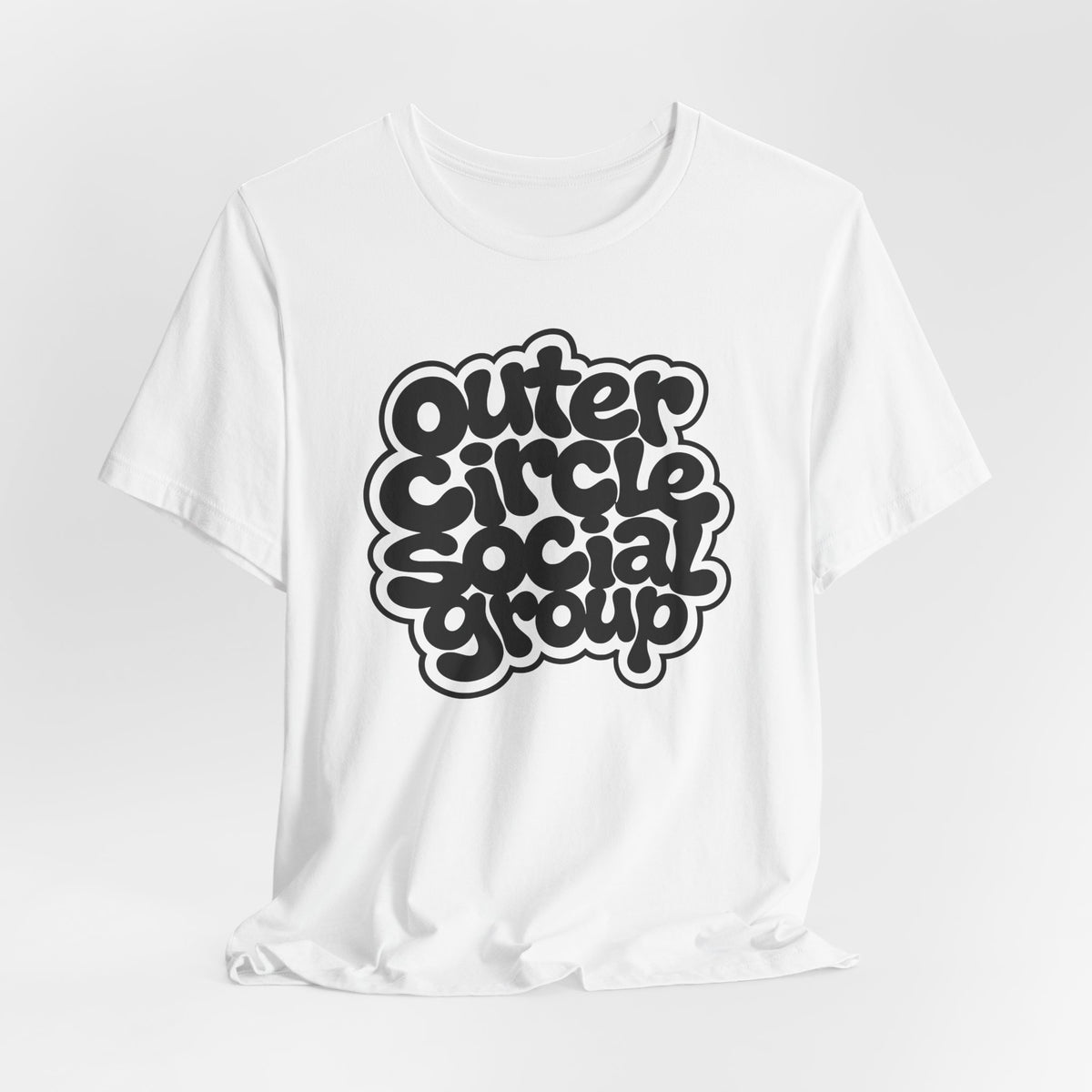 Outer Circle Social Group T-Shirt — Bubble