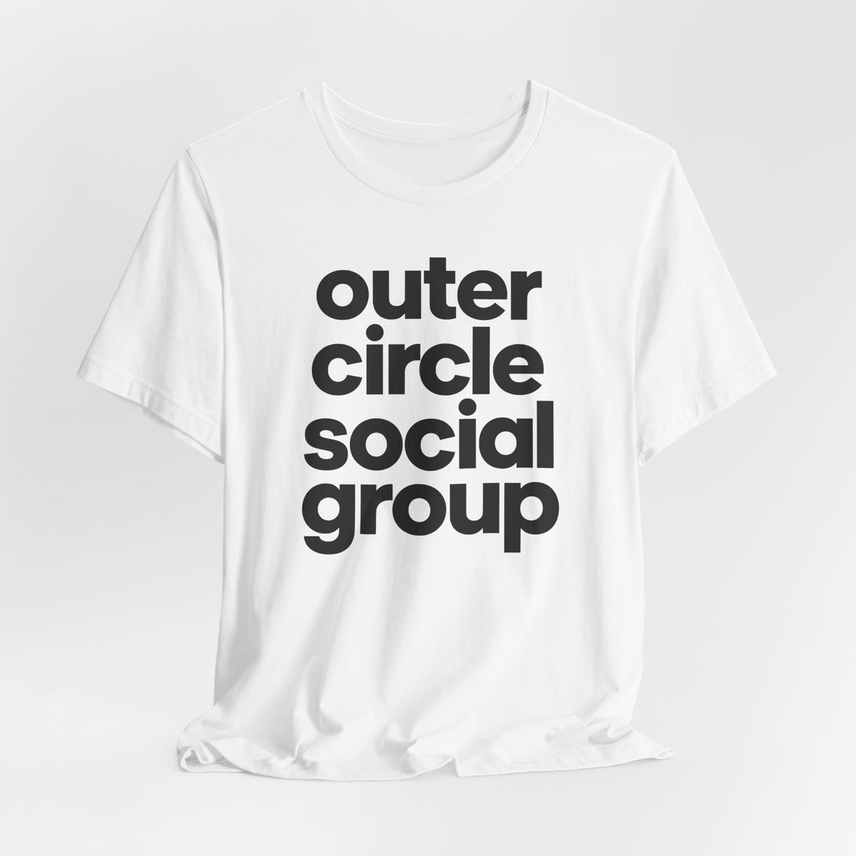 Outer Circle Social Group T-Shirt — Modern