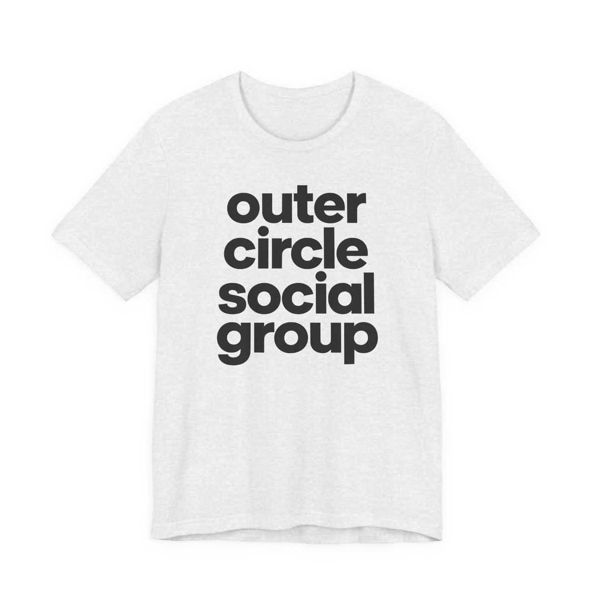 Outer Circle Social Group T-Shirt — Modern
