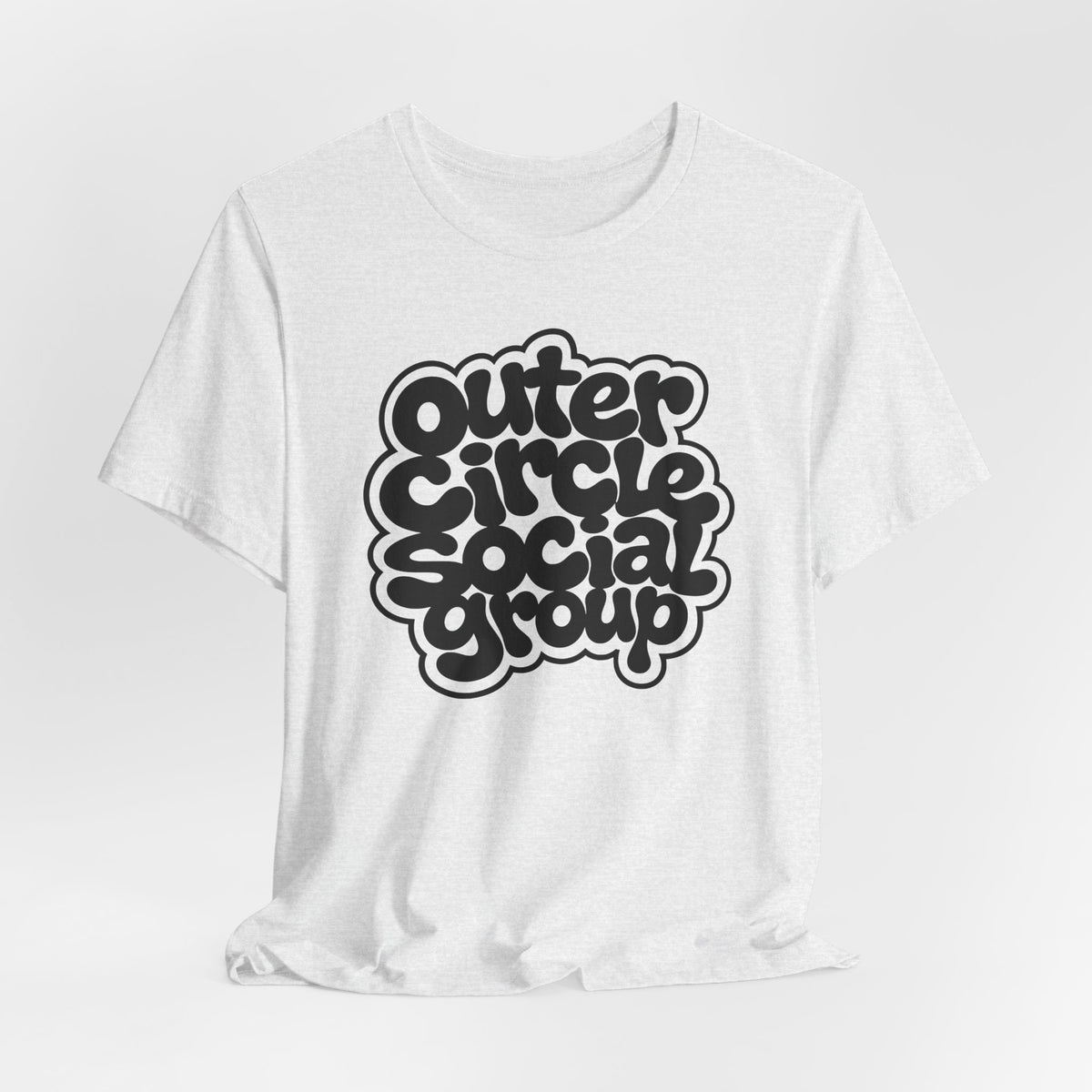 Outer Circle Social Group T-Shirt — Bubble